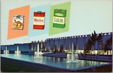Vintage 1950s R.J. REYNOLDS Postcard Cigarette Factory Winston-Salem NC Camel picture