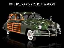 1948 Packard Station Wagon NEW METAL SIGN:  - 9 x 12
