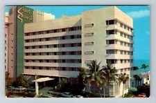 Miami Beach FL-Florida, The Sans Souer, Hotel, Exterior, Vintage Postcard picture