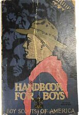 BSA Revised Handbook For Boys 1st Edition 24th Printing 1936 Paperback BS-735 picture