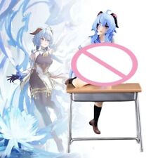 23cm Anime Genshin Impact Ganyu Figure PVC Sexy Girl Uniform Collection Doll Toy picture