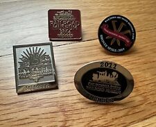 An Assortment Of Member Pins for Railroad Museum and Transcontinental Club picture