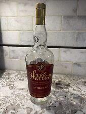 Weller Antique 107 -Empty- Bourbon Bottle *Red Label* Buffalo Trace picture