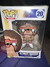 Funko POP WWE Ultimate Warrior #20 Vinyl Figure DAMAGED BOX picture