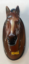Vintage Ceramic Wall Pocket Planter Horse Souvenir of Wichita Falls, TX ca 1940s picture
