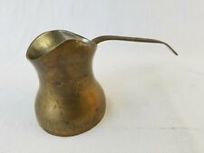 Vintage SARNA Brass Pouring Ladle Dipper Server With Brass Handle vintage picture