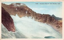 Boulder CO Colorado Arapaho Glacier near Continental Divide Vtg Postcard C23 picture