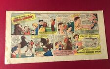 1952 Nabisco Shredded Wheat cereal “Stories of School Leaders” print ad 15x7.5” picture