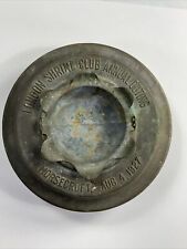 1927 London, Ohio Shrine Club Annual Outing Metal Ashtray at Morsecraft picture
