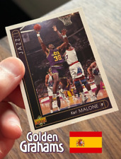 1993-94 Upper Deck Golden Grahams Karl Malone #30 Spanish picture