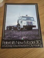 1978 Peterbilt 310 Original Sales Brochure Booklet  picture
