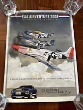 Experimental Aircraft Assoc EAA Oshkosh Official Poster Airventure Mustang 2008 picture