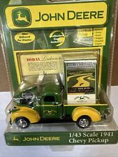 JOHN DEERE 57163, GEARBOX TOYS 1941 CHEVY PICKUP, 1:43 SCALE, NEW picture
