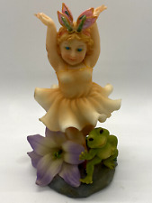 Fairy Dancing with a Frog Figurine Statue by Long Arch 2003 picture