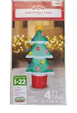 4Ft Christmas Tree Airblown Inflate Holiday Home Decor  picture