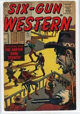 SIX GUN WESTERN #3 AFFORDABLE GRADE DRAMATIC MANEELY COVER  picture