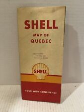 Vintage 1940’s Shell Map Of Quebec  picture