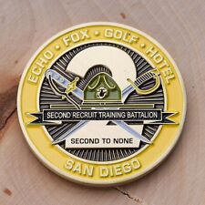 2nd Recruit Training Battalion San Diego Challenge Coin picture