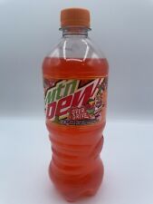 Mountain Dew Overdrive Casey's Exclusive 🥭 CITRUS PUNCH 🍋 20 Oz Bottle Mtn picture