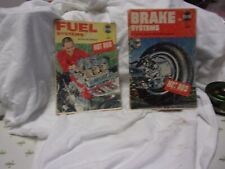 vintage automotive books by spotlight- hot -rod- brake systems- fuel systems picture