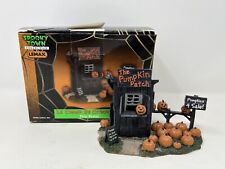 Lemax Spooky Town Halloween Village The Pumpkin Patch 04521 Sales Kiosk Shack picture