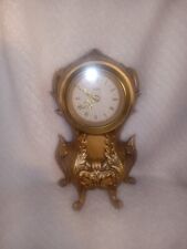 Antique 1966 Gilt Gold Footed Germany Clock picture