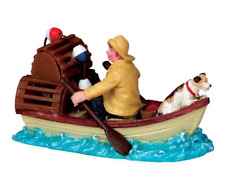 Lemax 2009 Lobsterman At Sea Plymouth Corners 92668 AW Seaside Adventures Rustic picture