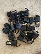 20x Waterproof Padlocks Keyed Alike for Outdoor use, Covered Heavy Duty picture