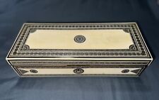 Antique Anglo Indian Box, ivory With mosaic pieces  picture