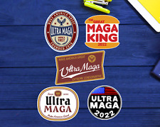 Ultra MAGA King Donald Trump Sticker Decal Vinyl 3.25