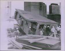LG810 1969 Original Photo CHRISTIAN SCIENCE CHURCH Boston MA Broken Shed Crushed picture