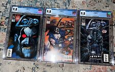Lobo #1 2 and 3 All CGC 9.8 NM/MT WP 1st Solo Series/Title DC Comics 1990 picture