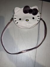 Vintage H&M Hello Kitty white purse  with pink bow and pink strap picture
