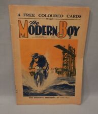 Near Mint 1935 Modern Boy Magazine W Motorcycle Cop Cover picture