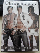 NEW Chippendales Las Vegas Playing Cards in Cello Wrap (Dancers circa 2000-2004) picture