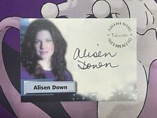 2006 Smallville A40 - Allison Down/Lillian Luthor Auto Card - Inkworks Season 5 picture
