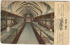 Kirshners Novelty Store Postcard Antique Buffalo NY Gothic Hall Unused picture