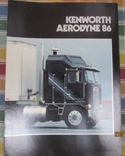 Vintage KENWORTH AERODYNE 86 Truck Brochure      #7169 picture