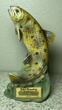 Ski Country TROUT Mini Decanter (2 oz) Collectible - In EXCELLENT CONDITION picture
