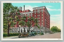 Mason City Iowa~Hotel Hanford~20s Cars~8 Story Building on Town Square~c1920 picture