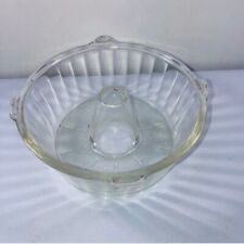 Vintage Antique 9 inch Glass Angel Food Cake Pan perfect for the Gourmet Chef picture