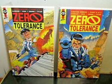 ZERO TOLERANCE #1-2 LOT (1990) FIRST COMICS picture