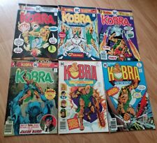 Kobra #1-7 Complete DC Comics 1976 VF picture