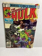 The Incredible HULK Comic Book (Issue #253) “Judgment Day” Bronze Age😍 picture