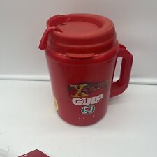 Vintage X-Treme Gulp 7/11 Super Insulated Aladdin 52 oz Drink Travel Mug Cup Red picture