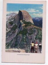 1948 Camp Curry Yosemite National Park Breakfast Menu showing Half Dome picture
