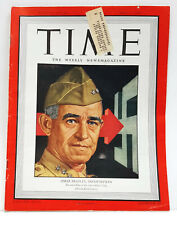 May 1,1944 TIME Magazine- General Omar Bradley - WW2 Infantryman on Cover- VG picture