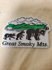 Vintage Rubber Refrigerator Magnet - Great Smoky Moutains picture