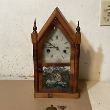 Rare Antique Miniature Steeple Clock Jerome & Co ??? For Restoration picture
