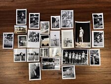 VICKERS BASKETBALL/TORNADO/SPORTS: Lot of 24 1917-1950s OOAK B&W Snapshot Photos picture